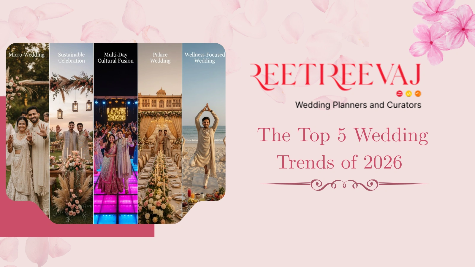 Top 5 Wedding Trends