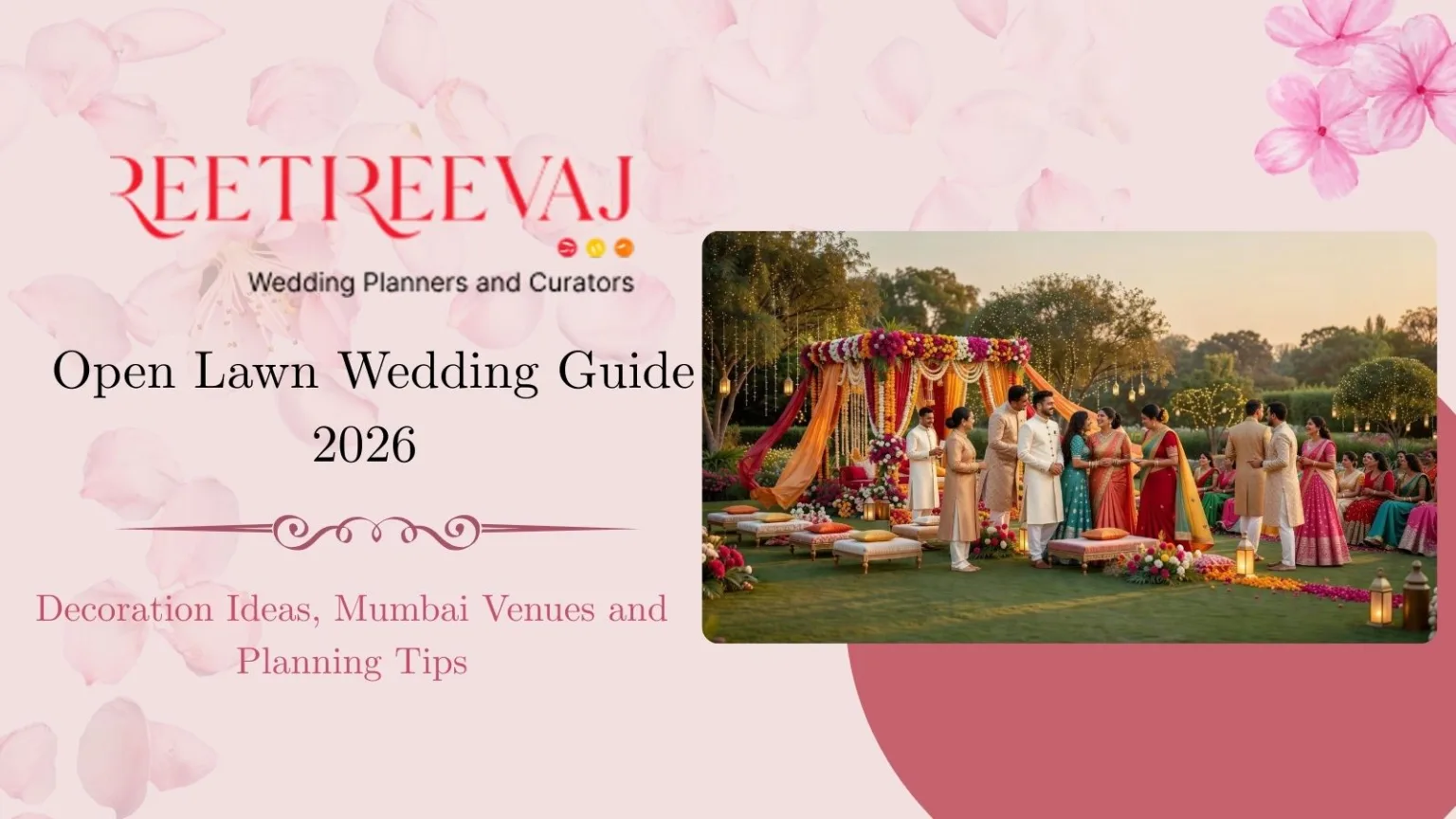 open lawn wedding