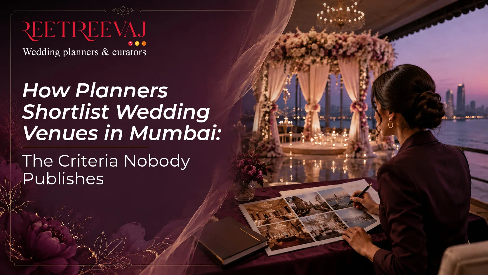 Wedding venue selection in Mumbai by professional wedding planners